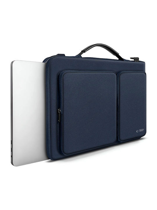 Tech-Protect Defender Τσάντα Ώμου / Χειρός για Laptop 16" σε Μπλε χρώμα - Image 5