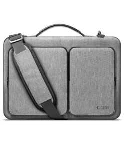 Tech-Protect Defender Τσάντα Ώμου / Χειρός για Laptop 16" Crayon Grey