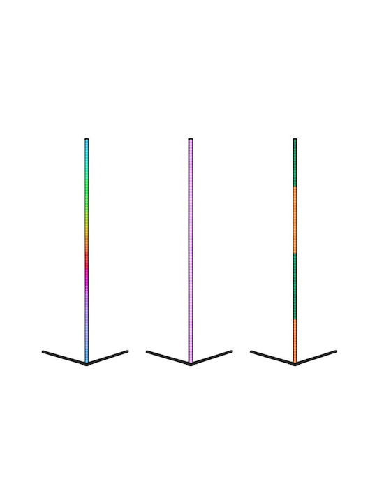 Tracer LED Φωτιστικό Δαπέδου Υ140εκ. με RGB Φως Πολύχρωμο TRAOSW47253 - Image 3