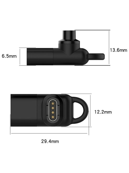 Beline Φορτιστής για Garmin Watches Μαύρος - Image 4