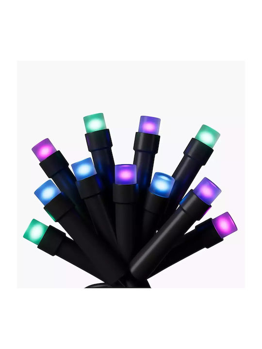 250 Λαμπάκια LED 10μ. RGB σε Σειρά NL0041 - Image 2