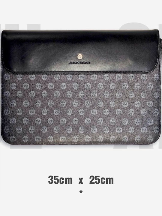 Zuck Bear Τσάντα Ώμου / Χειρός για Laptop 15.6" σε Μαύρο χρώμα - Image 5