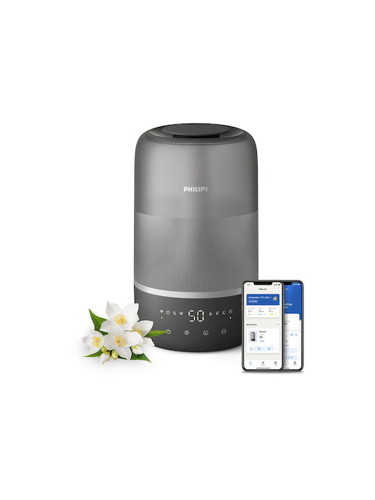 Philips Led Συσκευή Αρωματοθεραπείας Γκρι 3000ml HU1510/03 - Image 2