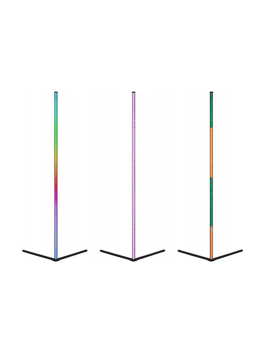 Tracer LED Φωτιστικό Δαπέδου Υ140εκ. με RGB Φως Πολύχρωμο TRAOSW47253 - Image 4