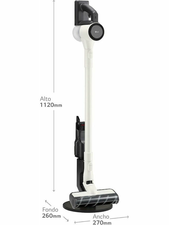LG Cordzero Επαναφορτιζόμενη Σκούπα Stick Λευκή - Image 2