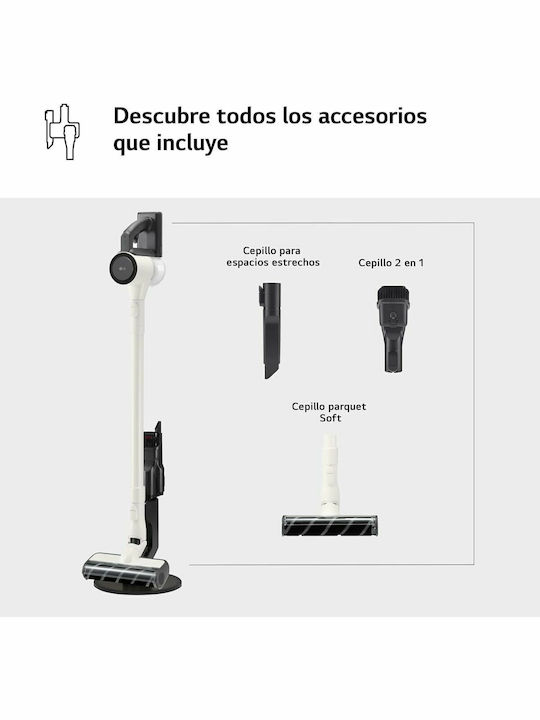 LG Cordzero Επαναφορτιζόμενη Σκούπα Stick Λευκή - Image 3