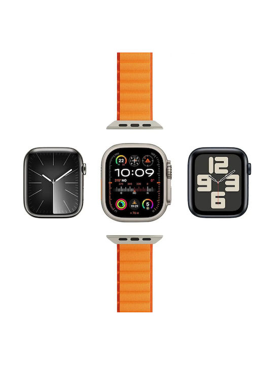 Puro Extreme Λουράκι Υφασμάτινο Πορτοκαλί (Apple Watch 42/44/45mm) - Image 2