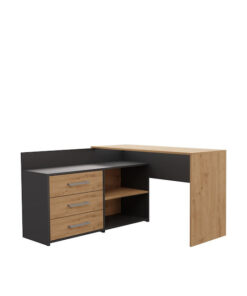 Γραφείο Dany Ξύλινο Brown 120x50εκ.