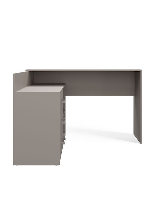 Γωνιακό Γραφείο Dany Ξύλινο Clay Grey - Image 6
