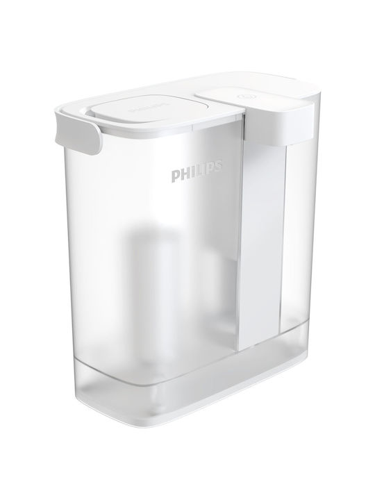 Philips Κανάτα Σερβιρίσματος Πλαστική με Φίλτρο 3000ml AWP2980WH3/10 3τμχ - Image 2