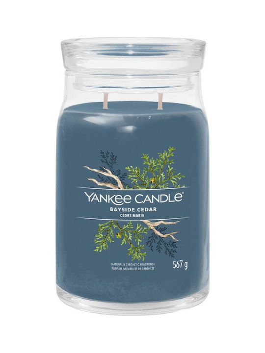 Yankee Candle Αρωματικό Κερί σε Βάζο με Άρωμα Bayside Cedar 567gr - Image 2