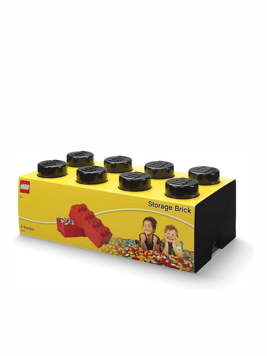 LEGO Παιδικό Κουτί Αποθήκευσης από Πλαστικό 8-Stud Μαύρο 50x25x17cm 40041733 - Image 5