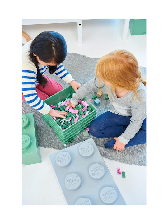 LEGO Παιδικό Κουτί Αποθήκευσης από Πλαστικό 8-Stud Μαύρο 50x25x17cm 40041733 - Image 7