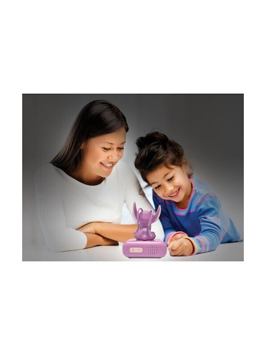 Επιτραπέζιο Ρολόι Disney Stitch Angel 3D με Φωτάκι Νυκτός RL800D1 - Image 7