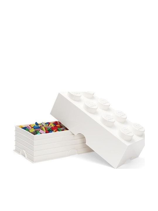 LEGO Παιδικό Κουτί Αποθήκευσης από Πλαστικό 8-Stud Λευκό 50x25x17cm 40041735 - Image 3