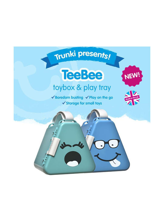 Trunki Παιδικό Κουτί Αποθήκευσης από Πλαστικό Teebee Τιρκουάζ 18x18x16cm 0443-GB01 - Image 4