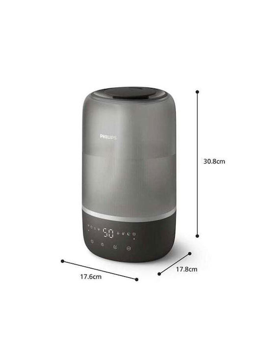 Philips Led Συσκευή Αρωματοθεραπείας Γκρι 3000ml HU1510/03 - Image 3
