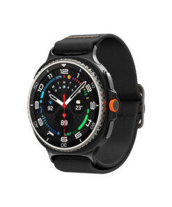 Spigen Fit Lite Λουράκι Υφασμάτινο Μαύρο (Galaxy Watch 8 / 8 Classic) AMP10117