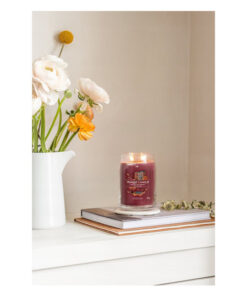 Alternative view of Yankee Candle Αρωματικό Κερί Autumn σε Βάζο με Άρωμα Autumn Daydream Μπορντό 567gr