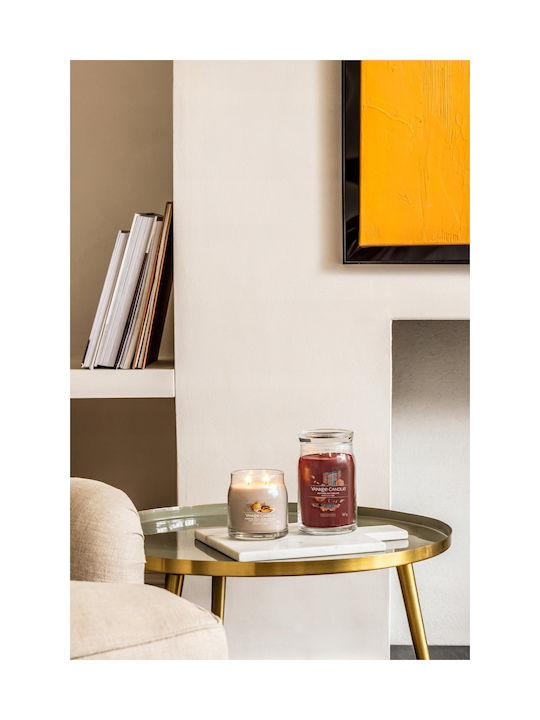 Yankee Candle Αρωματικό Κερί Autumn σε Βάζο με Άρωμα Autumn Daydream Μπορντό 567gr - Image 4