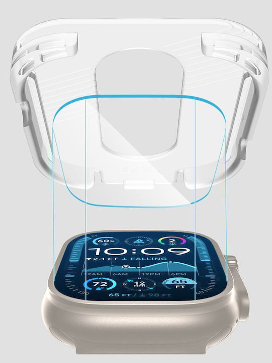 Tech-Protect Tempered Glass για το Apple Watch Ultra 49mm 2τμχ - Image 4