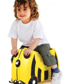 Alternative view of Trunki Bernard The Bee Παιδική Βαλίτσα Ταξιδίου Καμπίνας Σκληρή Κίτρινη με 4 Ρόδες Ύψους 31εκ. 0044-GB01