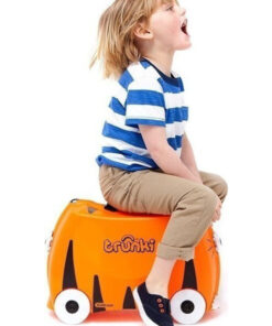 Alternative view of Trunki Tipu Tiger Παιδική Βαλίτσα Ταξιδίου Καμπίνας Σκληρή Πορτοκαλί με 4 Ρόδες Ύψους 31εκ. 0085-GB01