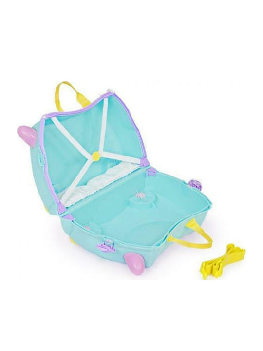 Trunki Una Unicorn Παιδική Βαλίτσα Ταξιδίου Καμπίνας Σκληρή Πράσινη με 4 Ρόδες Ύψους 31εκ. - Image 6