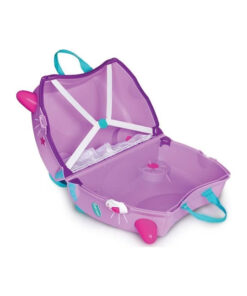 Alternative view of Trunki Cassie the Cat Παιδική Βαλίτσα Ταξιδίου Καμπίνας Σκληρή Μωβ με 4 Ρόδες Ύψους 31εκ. 0322-GB01