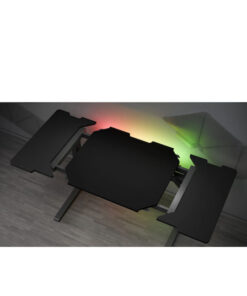 Alternative view of Genesis Επιφάνεια Γραφείου σε Μαύρο Χρώμα 75x40x1.8cm NDS-2279