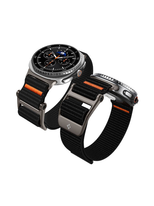 Spigen DuraPro Flex Λουράκι Υφασμάτινο Μαύρο (Galaxy Watch 8 / 8 Classic) AMP10116 - Image 2