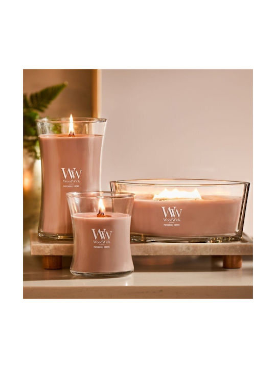 WoodWick Αρωματικό Κερί με Άρωμα Patchouli Cream Εκρού 610gr - Image 6