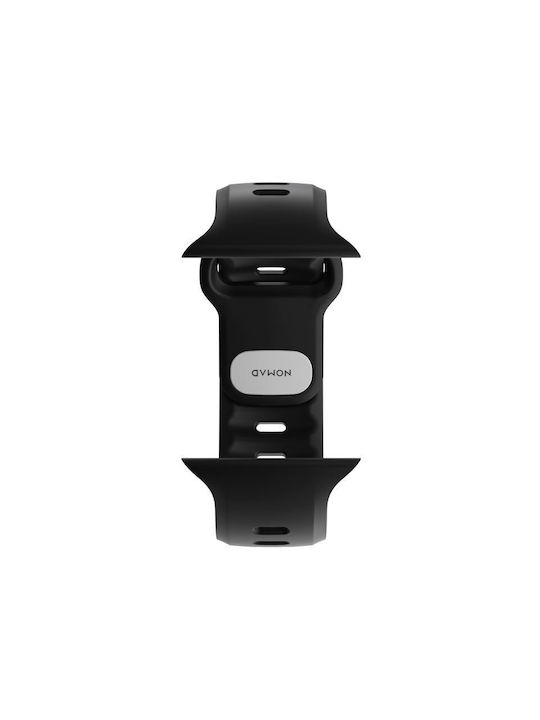 Nomad Λουράκι Σιλικόνης με Pin Μαύρο (Apple Watch 44/45/46mm/Ultra 49mm) - Image 2