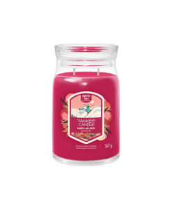Yankee Candle Αρωματικό Κερί Signature σε Βάζο με Άρωμα Santa On Skis Yankee Candle Κόκκινο 567gr 2653153