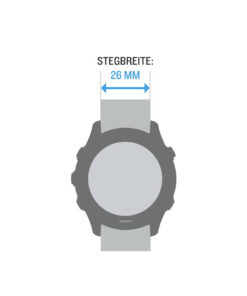 Alternative view of Garmin Λουράκι Σιλικόνης Cyan Blue (Fenix 3 / 5X / 5X Plus / 6X / 6X Pro / 7X / 7X Pro / 8 (51mm)) 010-12741-02