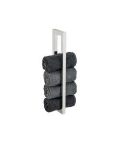 Wenko BN15006.4008838429624 Ράγα Μπάνιου Μονή Επιτοίχια με Βίδες Inox Ασημί