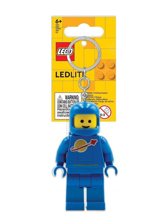LEGO Μπρελόκ Μεταλλικό με Led Μπλε LGL-KE10 - Image 4