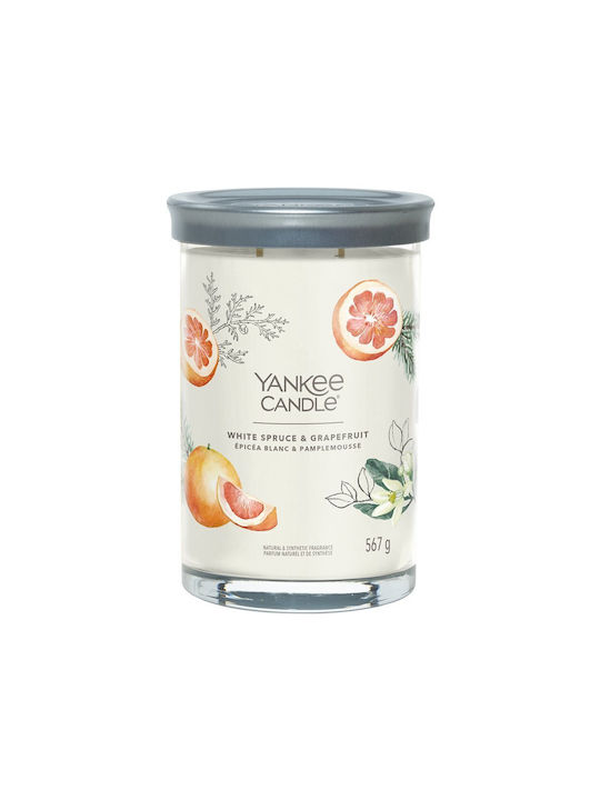 Yankee Candle Αρωματικό Κερί σε Βάζο Λευκό 567gr