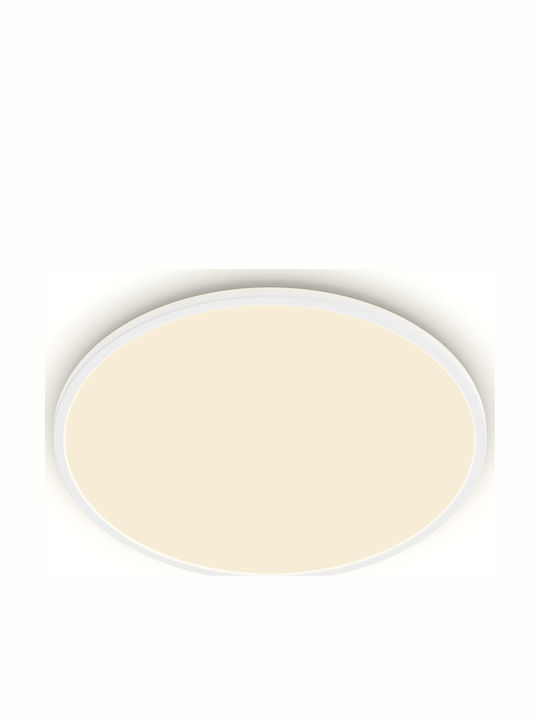 Philips Στρογγυλό Χωνευτό LED Panel 36W με Θερμό Λευκό Φως 55εκ. - Image 3