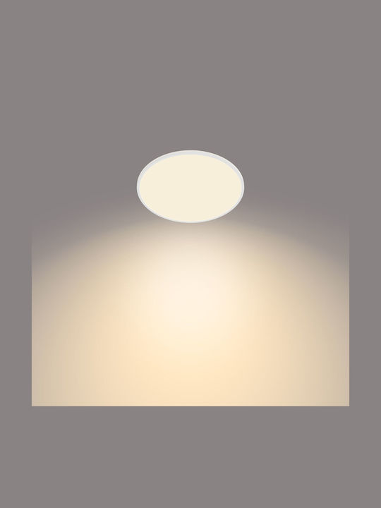Philips Στρογγυλό Χωνευτό LED Panel 36W με Θερμό Λευκό Φως 55εκ. - Image 6