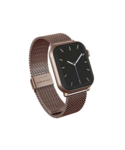 Burga Λουράκι Ανοξείδωτο Ατσάλι Ροζ Χρυσό (Apple Watch 4/5/6/7/8/9/10/11 - SE (1/2/3))