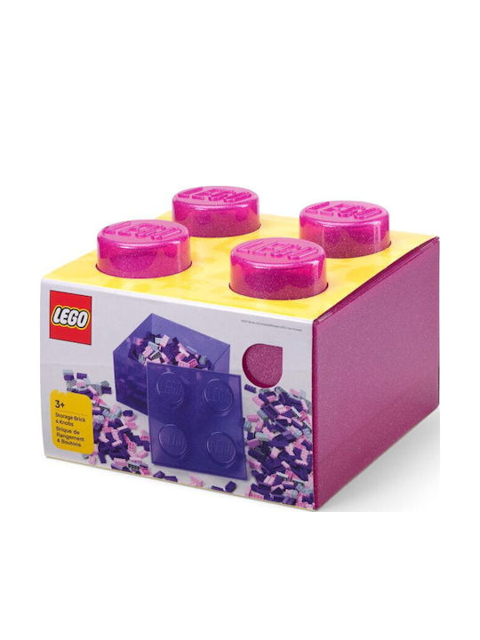 LEGO Παιδικό Κουτί Αποθήκευσης από Πλαστικό Ροζ 40090801 - Image 2