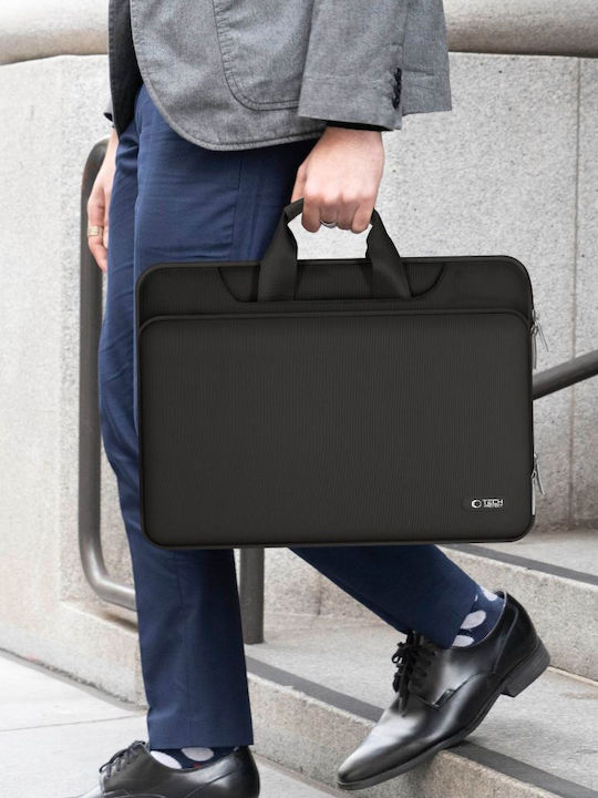 Tech-Protect Pocket Τσάντα Ώμου / Χειρός για Laptop 16" σε Μαύρο χρώμα - Image 2