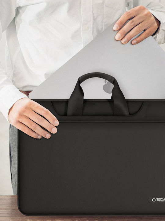 Tech-Protect Pocket Τσάντα Ώμου / Χειρός για Laptop 16" σε Μαύρο χρώμα - Image 9