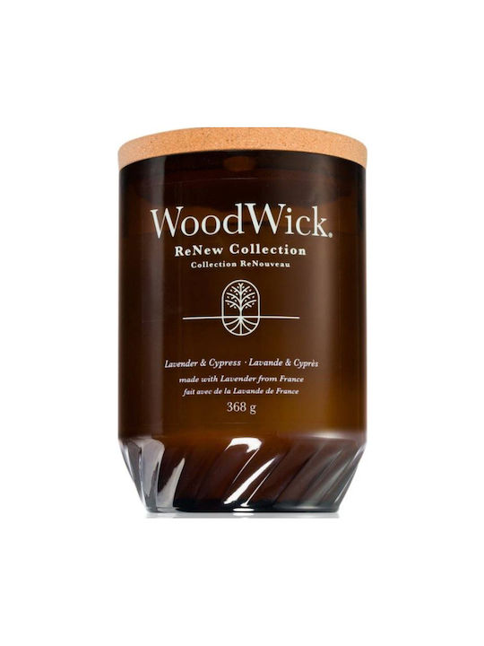WoodWick Αρωματικό Κερί σε Βάζο με Άρωμα Lavender & Cypress 368gr - Image 2