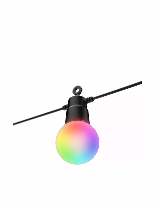 HAMA Στεγανή Smart Γιρλάντα Φωτισμού LED IP44 8m RGB 01336789 - Image 3