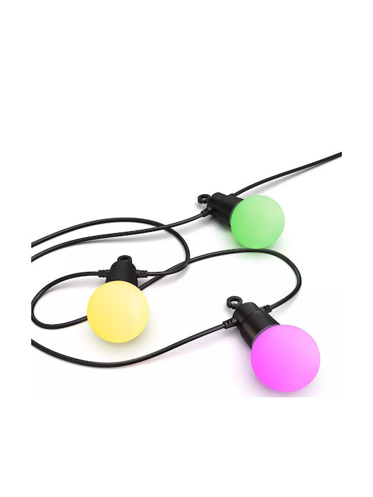 HAMA Στεγανή Smart Γιρλάντα Φωτισμού LED IP44 8m RGB 01336789 - Image 4