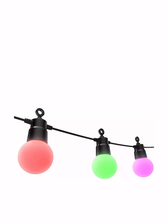 HAMA Στεγανή Smart Γιρλάντα Φωτισμού LED IP44 8m RGB 01336789 - Image 6
