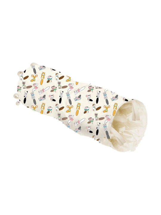 Zolux Chatouille Tunnel Cats Mice Pattern Cat Toy 50cm - Image 2