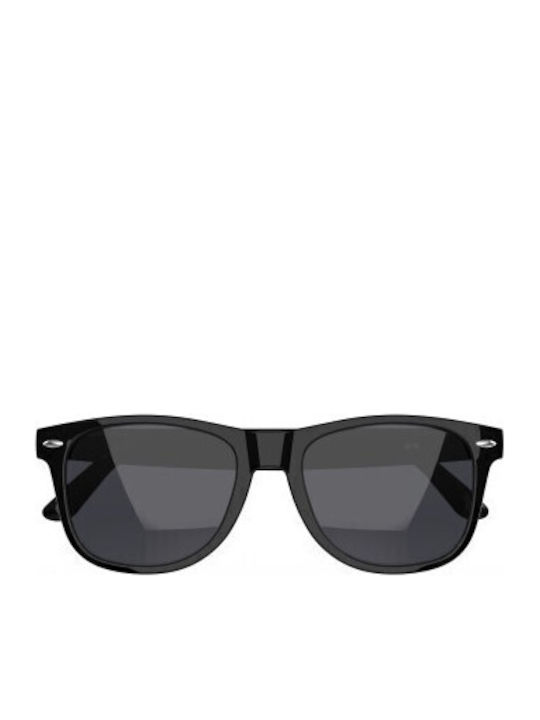 Nilox Unisex Γυαλιά Ηλίου με Μαύρο Σκελετό και Μαύρο Φακό NXSGSMGLASSES